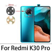 สำหรับ Poco X4 Pro 5G เลนส์กล้องด้านหลังพร้อมชิ้นส่วนที่ใช้แทนกาวสำหรับ Redmi K30 Pro/poco X2 X3 / Poco M3 F3 F2 Pro F1