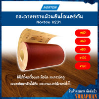 ตัดแบ่งขายเป็นเมตร Norton กระดาษทรายม้วนอินโดนอร์ตัน