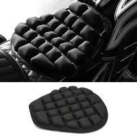 3D Air Pad Motorcycle Cool Seat Cover Seat Sunscreen Mat Car Inflatable Decompression office Air Cushion Decompression Saddles