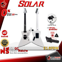 ทักแชทรับส่วนลด 500.-MAX กีต้าร์ไฟฟ้า Solar E1.6FRW สี White Matte - Electric Guitar Solar E1.6FRW White Matte ,ฟรีของแถมครบชุด ,พร้อมSet Up&amp;QCเล่นง่าย เต่าเเดง