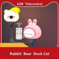 【CW】 Chlidren USB Night Cartoon Lamp for Baby Kid Bedroom Bedside