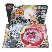 Toupie B-X Burst Beyblade Tol Astro โลหะฟิวชั่น S เพกาซัส (Cyber Pegasis) 105RF เกมสำหรับผู้เริ่มต้นพร้อมตัวปล่อย