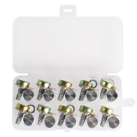 10pcs/box WH148 Potentiometer with Silver Aluminum Alloy Knob Cap 15mm 3pin 5K 10K 20K 50K 100K 250K 1M Potentiometer Kit