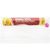 Pharmaland DAILI VITS (EFFERVESCENT TABLETS) ผลิตภัณฑ์เสริมอาหาร เดลี่ วิตส์ ชนิดเม็ดฟู่ 20เม็ด DAILIVITS