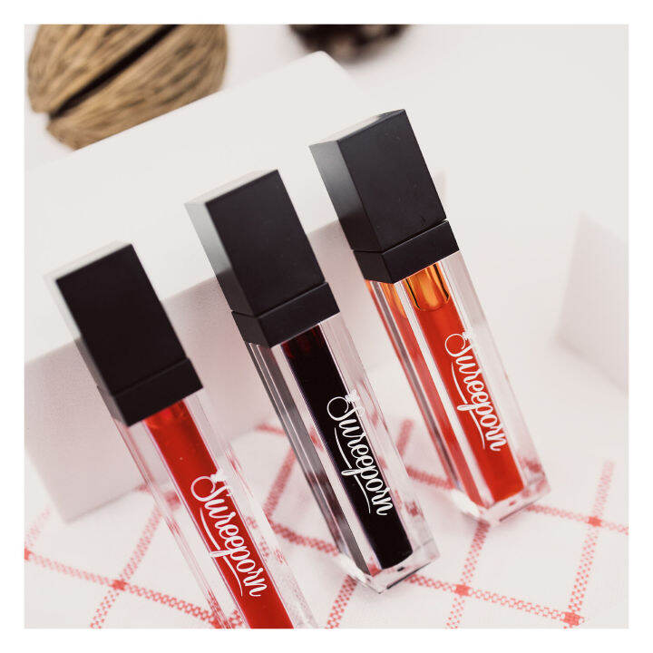 sureeporn-lip-log-orange-ลิปสติกเนื้อกลอสแบบลอกได้-5-g-ของแท้-ส่งเร็ว-มีเก็บเงินปลายทาง