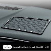 ▫►▼ 25x14CM Car Anti-slip Mat PVC Stable Multi-purpose Dashbord Center Console Phone Cushion Pad Mat Bracket Car Accessories