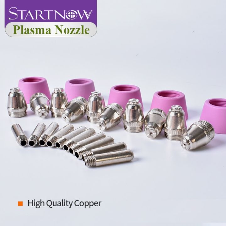 startnow-plasma-ag60-25pcs-nozzle-caliber-1-3-electrode-shield-cups-kits-sg55-wsd60-for-plasma-cnc-cutters-consumables-welding-tools