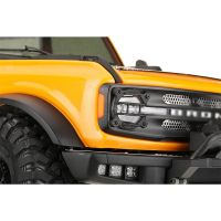 Headlight Cover 3D Front Lamp Guard for TRX4 -4 2021 1/10 RC Crawler Car Upgrade Parts Accessories