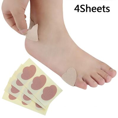 ﹍ 12PCS/4PCS Silicone Gel Heel Cushion Protector Foot Feet Care Shoe Insert Pad Insole Useful Pain Relief Foot Toe Heel Sticker