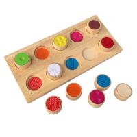 Wooden Montessori Toys Wood Matching Teaching Aids for Color Sorting Shape Pairing Montessori Learning Educational Sensory Toys for Nursery Preschool Kindergarten Kids pretty good