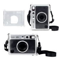 เคสคริสตัลใสสำหรับกล้อง Fujifilm Instax Mini EVO,กระเป๋าสะพายไหล่ป้องกันรอยขีดข่วนป้องกันการตกสำหรับ Mini EVO As-16