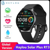 ~ Haylou Solar Plus RT3 นาฬิกาข้อมืออัจฉริยะ 1.43" Amoled สมาร์ทวอทช์ เชื่อมต่อบลูทูธ วัดอัตราการเต้นของหัวใจ SpO2 IP68 กันน้ํา 105 โหมดกีฬา