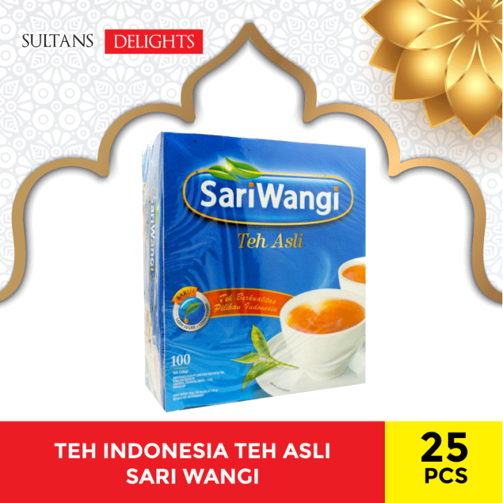 TEH INDONESIA | Teh Asli Sari Wangi 25 celup | Lazada