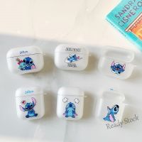 【hot sale】 卍¤ C02 Case AirPods Pro 1/2 Gen Cartoon Stitch Bluetooth Earphone Soft Matte Protective Casing