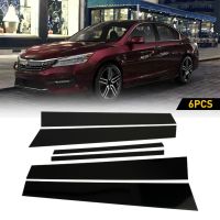 【hot】♘❂▨  Car Mirror Window Pillar Posts Set Cover Trim 2013 2014 2015 2016 2017 2018-2022 2008-2012 Accessories