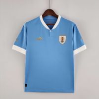 2022 2023 ล่าสุด เสื้อกีฬาแขนสั้น ลายทีมชาติฟุตบอล Uruguay World Cup ชุดเหย้า 2022