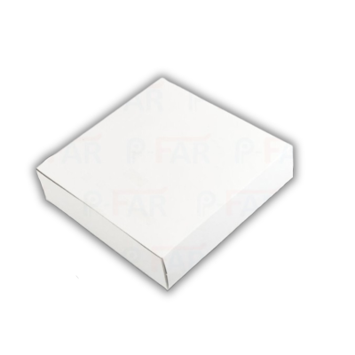 กล่องเค้กแม็ค 0.5 ปอนด์เตี้ย (6x6x1.5) (เท่ากล่องบ้านสวน)  ไม่เจาะ  (100 ใบ)