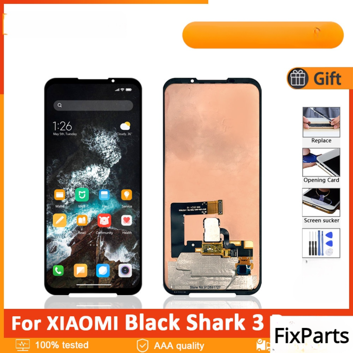 Original AMOLED For Xiaomi Black Shark 3 Pro LCD Display MBUA0 MBUH0
