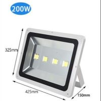 สปอร์ตไลท์ LED Ourdoor Light 200W (สีวอร์ม ) 1ชิ้น