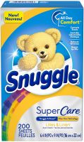 แผ่นอบผ้า Snuggle SuperCare Fabric Softener Dryer Sheets, Lilies and Linen, ขนาด 200 Count