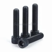 M3 M4 M5 Hex Socket Cap Screws Allen Bolt DIN912 - A2 304 Stainless Steel Black