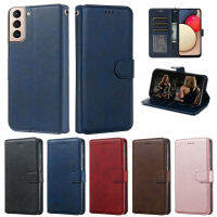 VcmIs เคสโทรศัพท์หนังกระเป๋าเงินแบบฝาพับสำหรับ Samsung Galaxy S20 S21สวมมีช่องเสียบบัตรโทรศัพท์ S23 FE Plus ฟังก์ชั่นพิเศษ