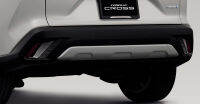 (ของแท้) คิ้ว ตกแต่งกันชนหลัง โครเมียม Rear Bumper Garnish (Chrome) โตโยต้า ครอส Cross ปี 2020 1 ชุด มี 2 ชิ้น ซ้ายขวา