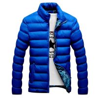 FTLZZ New Autumn Winter Jackets Parka Men Warm Outwear Casual Slim Mens Coats Windbreaker Quilted Jackets Men M-6XL