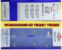 WCMX030208R-53 YBG201 YBG202 ZCC CT U-เจาะใบมีดคาร์ไบด์การประมวลผล: สแตนเลสเหล็ก เหล็กหล่อ ฯลฯ จัดส่งฟรี