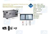 Alpicool AL42 ตู้เย็น DC 12V / 24V มี 2 ช่องแช่ ปรับ temp แยกช่อง ความจุ 43L ทำความเย็น 20°C ~ -20°C สวยลุยไม่ซ้ำใคร ( ประกันสูงสุด 5 ปี )