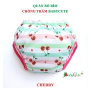 Quần bỏ bỉm chống thấm BabyCute size M 8-16kg mẫu bé gái