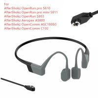 เหมาะสำหรับ AS800 Aftershockz/AfterShokz OpenComm เครื่องชาร์จ Usb AfterShokz OpenRun Pro สายชาร์จ