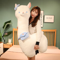 Spot parcel post Creative Cartoon Doll Cute Alpaca Plush Toy Doll Grass Nylon Horse Alpaca Pillow Big Doll Doll Wholesale