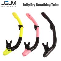 JSJM Diving Snorkel Professional Swimming Diving Breathing Tube Hose Dry Adult Children Underwater Snorkeling Diving Equipment