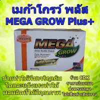 กรดอมิโน MEGA GROW PLUS 5 ซองเล็ก ซองละ 50 กรัม ประกอบด้วยธาตุอาหารรอง และเสริมทีจำเป็นกับพืช 8 ชนิด ในรูป EDTA คีเลท ที่เต็มประสิทธิภาพ