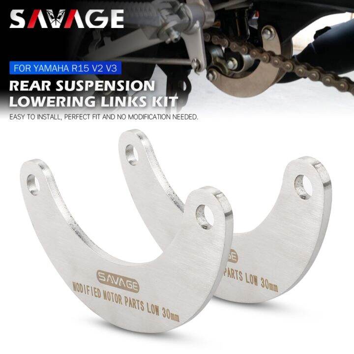 Rear Suspension Lowering Links Kit For YAMAHA YZF R15 V3 V2 YZFR125