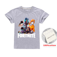 Fortnites ชายหญิงแขนสั้นเสื้อยืดผ้าฝ้าย 100% เด็กเสื้อยืดเด็กเสื้อผ้า a1092 แฟชั่นสบายๆหลวมความชื้น wicking ท็อปส์