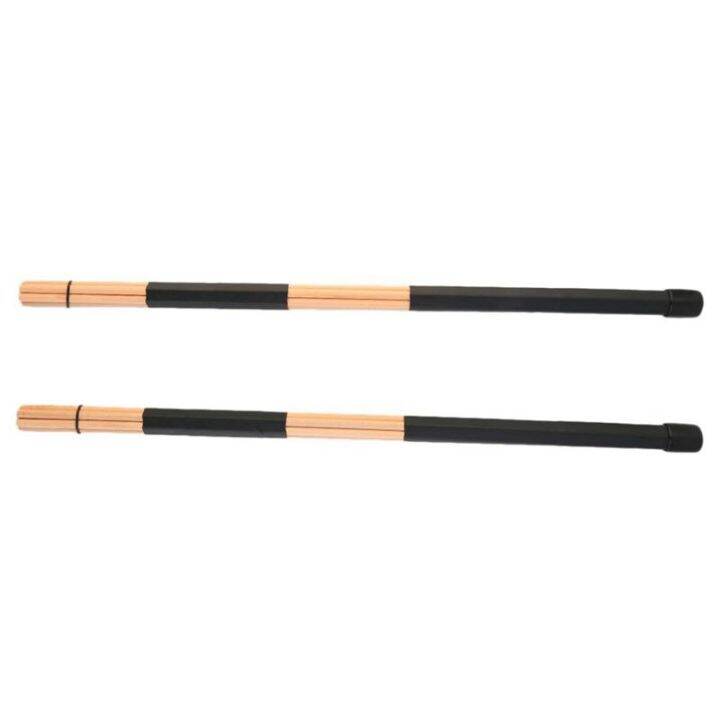 worth-buy-new-1-pair-40cm-rods-rute-jazz-drum-sticks-แบบพกพาน้ำหนักเบา