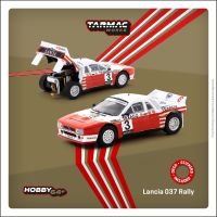 TW ของเล่นขนาดเล็ก1:64 Lancia 037ชุดสะสมโมเดลรถยนต์แรลลี่ไดโอรามา