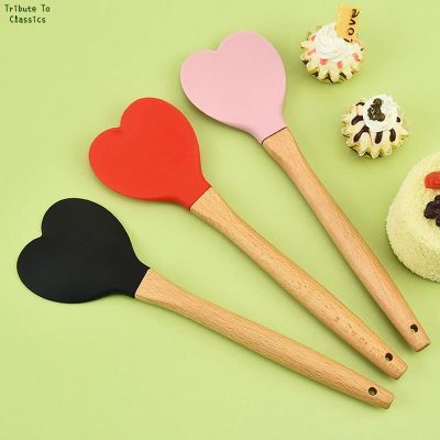 Silicone Kitchen Tools Accessories Utensils Silicone Spatula Kitchen Shape Heart - Baking amp; Pastry Tools - Aliexpress