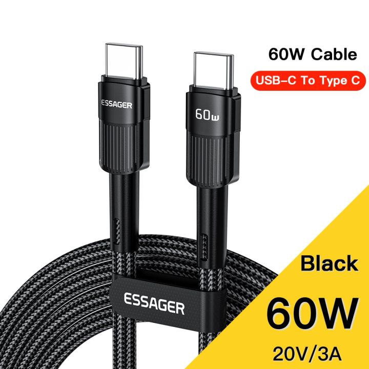 essager-pd100w-60w-usb-c-to-type-c-cable-fast-charge-mobile-cell-phone-charging-cord-wire-for-xiaomi-samsung-oneplus-realme-poco-docks-hargers-docks-c