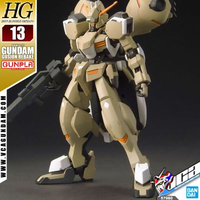 ⭐️ BANDAI GUNPLA HIGH GRADE IRON BLOODED ORPHANS HGIBO HG 1/144 GUNDAM GUSION REBAKE ประกอบ หุ่นยนต์ โมเดล กันดั้ม กันพลา ของเล่น VCA GUNDAM