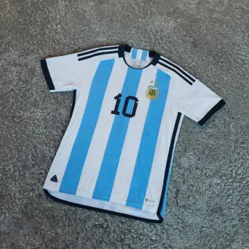 Argentina￼ 2022 World Cup Home Jersey Qatar 2XL Slim Lionel Messi