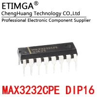 5PCS/LOT Original MAX3232CPE MAX3232 RS-232 transceiver DIP-16 WATTY Electronics