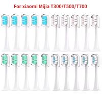 hot【DT】 4/6/10Pcs xiaomi T300/T500/T700 Electric Toothbrush Heads Replaceable Refill Nozzles 4Colors with Anti-Dust Caps