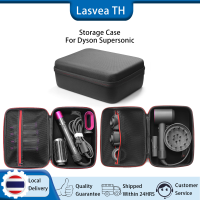 Lasvea กล่องเก็บของ EVA Travel สามารถใช้งานร่วมกับไดร์เป่าผม Dyson Supersonic, เครื่องมือดูแลเครื่องเป่าผม Dyson พกพาถุงเก็บของ (สีดำ)