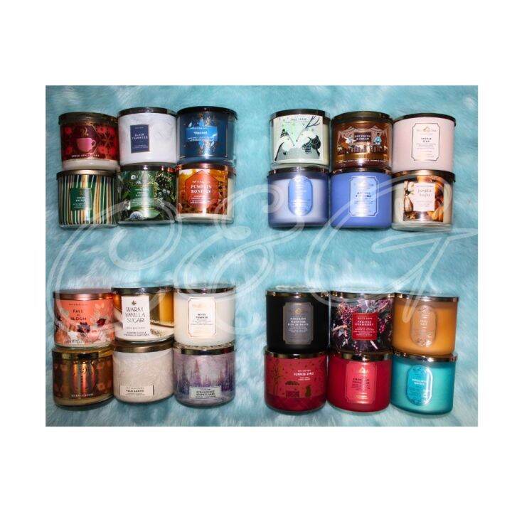 BATH BODY WORKS 3-Wick Scented Candles | Lazada PH