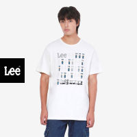 LEE เสื้อยืดแขนสั้นผู้ชาย คอลเลคชั่น Lee X Bearbrick ทรง Relaxed รุ่น LE F223MTSST03