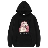 2023 NewAnime Darling In The Franxx Hoodie Men Hoodies หลวม Zero Two Streetwear