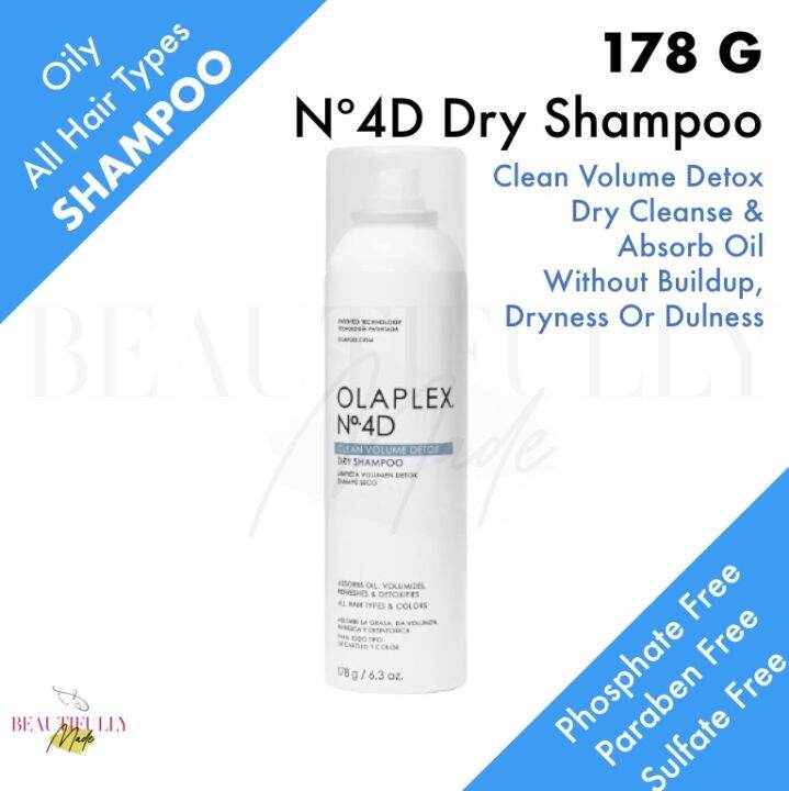 OLAPLEX No. 4D Clean Volume Detox Dry Shampoo 178g Healthy Scalp Dry Shampoo Leaving Hair